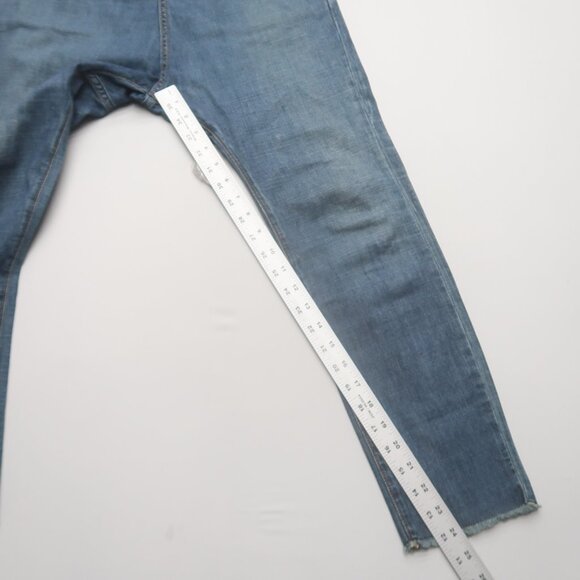Nili Lotan Paris Drop Crotch Jeans in Studio Wash Size 24 - Picture 11 of 14
